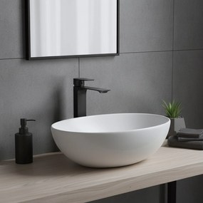 Смесител за мивка REA Urban Black High