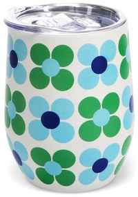 Чаша за път 350 ml Blue and green Daisy – Rex London