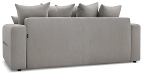 Светлосив разтегателен диван Envy - Bobochic Paris