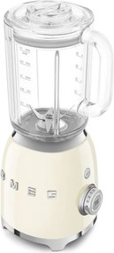 Блендер Smeg BLF03CREU, 800W, 1.5 л, 18000 об/мин, 4 програми, 4 скорости + Пулс, Неръждаема стомана, Крема