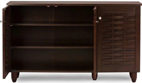 Шкаф за обувки Warren 3D-Венге