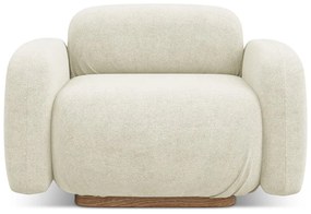 Кремав модул за диван от букле Ailani – Makamii