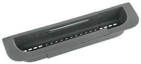 Сив пластмасов телескопичен отцедник за мивка 49,5x8,5 cm Fino – Wenko