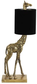 Настолна лампа в черно-бронзов цвят (височина 61 cm) Giraffe - Light &amp; Living