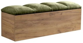 Зелена и естествена пейка Kumo – Bobochic Paris