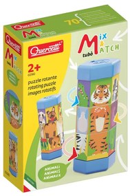 QUERCETTI - Въртящ се Пъзел Mix &amp; Match Животни от Фермата и Джунглата