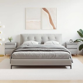 Sonata H Нощни шкафчета 2 бр сив сонома 40x35x50 см инженерно дърво