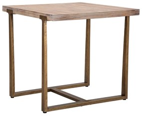 Трапезна маса в естествен цвят 80x80 cm Ankara – Mauro Ferretti