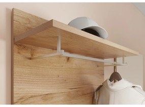 Панел за закачалки в дъбов декор в естествен цвят Aledo - Germania