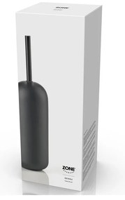 Черна бетонна четка за тоалетна Sensu – Zone