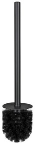 Черна самоносеща пластмасова четка за тоалетна Carpino - Wenko
