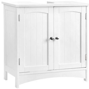 Бял шкаф за баня CLOE