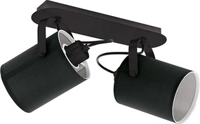 Eglo 33646 - Точково осветително тяло VILLABATE 2xE27/10W/230V