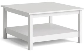 Бяла масичка за кафе 81x81 cm Madrid - Tvilum