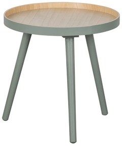 Странична зелена масичка WOOOD Sasha