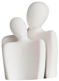 Настолна декорация 20x5,5x14,5 см бяла