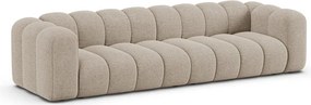 Бежов шенилов диван 290 cm Lupine – Micadoni