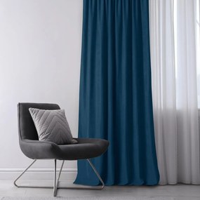 Завеса в тъмносин цвят 140x300 cm Milana - Homede