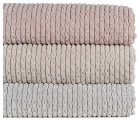 Розово капитонирано покривало за легло 230x260 cm – Ixia