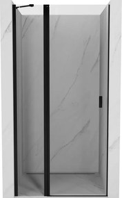 Mexen Mist врати за душ 95 см, прозрачни, черни - 8A4-095-000-70-00