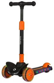 Lionelo - Детски скутер TIMMY 3xAA оранжев/черен