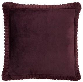 Декоративна възглавница от микроплюш 55x55 cm Velvet and Faux Fur – Catherine Lansfield