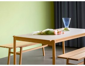 Трапезна маса от масивен дъб 107x190 cm Oblique – Hübsch