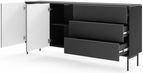 Бюфет Novo 2D3S-Черен