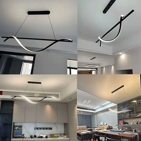 Suspension LHJ019-CP 120 cm NOIR