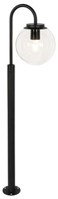 Модерен фенер черен с пластмаса 104 см IP44 - Sfera