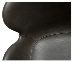 Сив тапициран трапезен стол с подлакътници Gaia – DAN-FORM Denmark