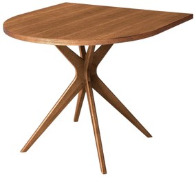 Трапезна маса от декор от дъб 90x90 cm Jubi – Ragaba