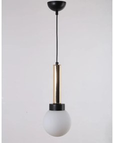 Висяща лампа със стъклен абажур ø 15 cm Cota - Squid Lighting