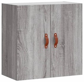 829946 vidaXL Стенен шкаф, сив сонома, 60x31x60 см, инженерно дърво