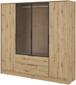 Гардероб Nelly II 4-врати-Fusiko