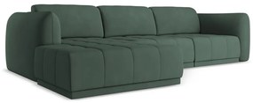 Зелен ъглов диван (ляв ъгъл) Hoku – Makamii