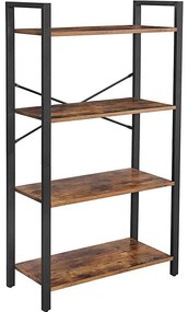 Библиотека NAVARO в кафяво/черно