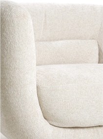 Кремаво кресло Kialy – Light &amp; Living