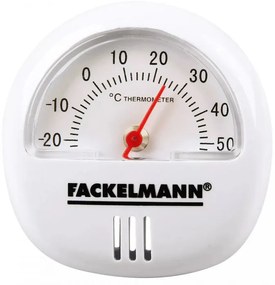 Термометър с магнит Fackelmann 16375 Tecno, 6 см, Бял