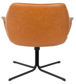 Кафяв стол Nikki - Zuiver