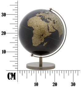 Декоративен глобус Dark Globe, ⌀ 25 cm - Mauro Ferretti