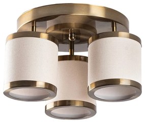 Осветително тяло за таван в бронзов цвят Way – Opviq lights