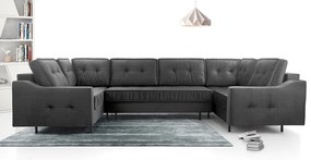 Ъглов диван Akita U-Gkri Skouro