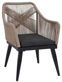 Кресло Мебели Богдан модел Bambu luk - въжета