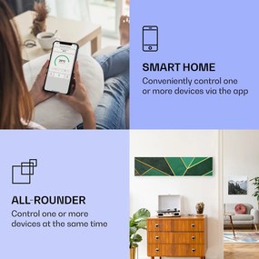 Klarstein Wonderwall Air Art Smart, инфрачервен отоплител, зелена линия, 120 х 30 см., 350 W
