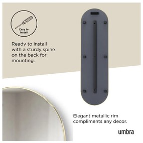 Стенно/стоящо огледало 46x157 cm Hubba – Umbra