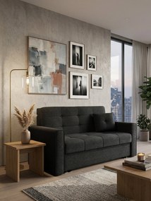 Разтегателен диван Viva Lux II-антрацит