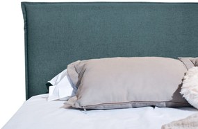 Тапицирано легло Harmony-Petrol-90 x 200-Με μηχανισμό ανύψωσης