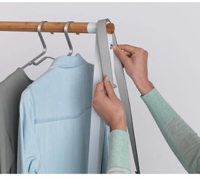 Бяла стоманена стойка за дрехи Linn – Brabantia