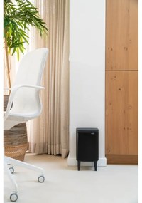 Матово черно стоманено кошче за боклук 4 l Bo Hi – Brabantia